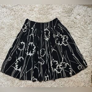 St. John Collection Knee Length Silk Skirt
